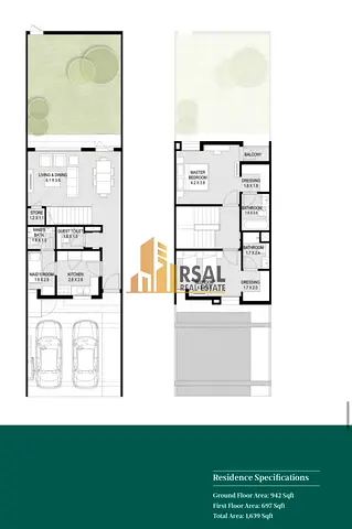 Hott Offer|Spacious 2BEDROOM Townhouse In Aljada