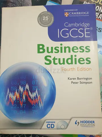 Cambridge IGCSE Business Studies Fourth Edition (Student Book with CD)
