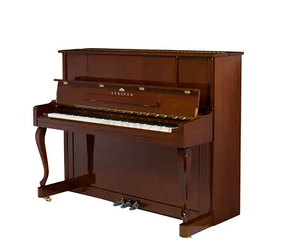Steiner HU-123B Upright Piano brown for sale!