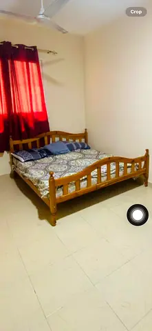 King Bed with Queen Mattress free