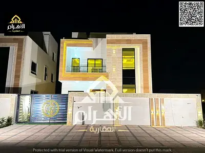 Luxury villa for sale in Al Helio 2 – 4 bedrooms plus a private rooftop terrace. Featuring a modern design and high-end finishes, it offers spacious l