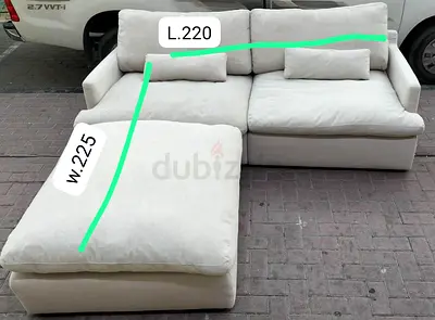 perfect condition Lshape sofa available for sale