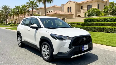 AED 956/month | 0 Downpayment | Free 3 Months Warranty | 30 Day Return | TOYOTA COROLLA CROSS 2023