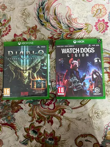 Diablo 3 + Watch Dogs Legion xbox one games- fast deal