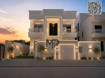 فيلا للبيع على طريق الشيخ بن زايد، شاملة رسوم التسجيل والملكية. يقع في شارع رئيسي بالقرب من الحديقة.