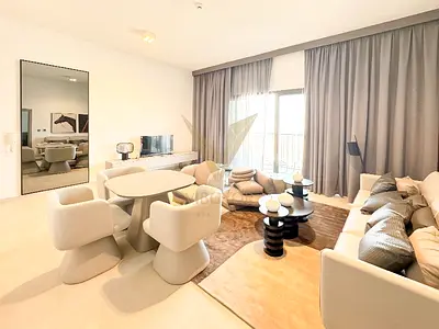 FURNISHED 1-BHK IN MAG EYE WITH BURJ KHALIFA VIEW