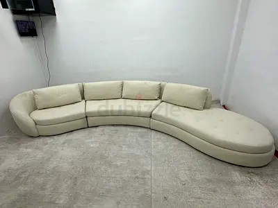 Amazing condition cratebarrel corner sofa