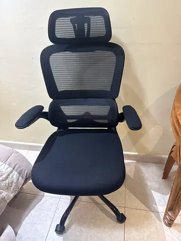 Ergonomic Black Mesh Office Chair with Lumbar Support