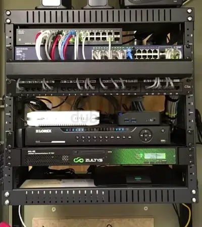 IT cabling , sever rack setting cctv ,biometric