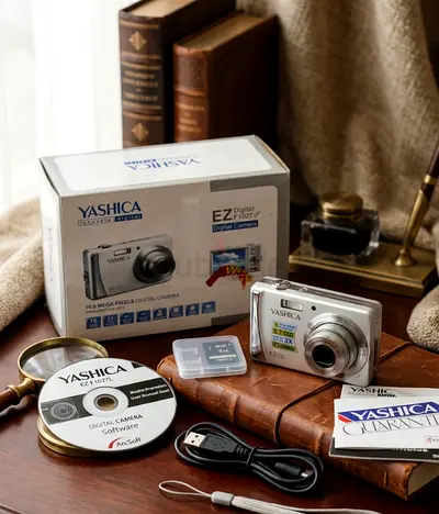 Yashica EZ F1027L 10.0MP Digital Camera Kit – Rare Full Box