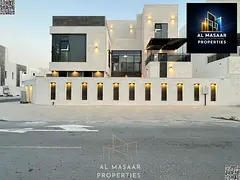 A luxury corner villa for sale in Ajman - Al Helio 2 area. A unique opportunity to own a villa with