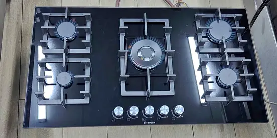 Bosch built-in cooktop 5 burner 90 cm
