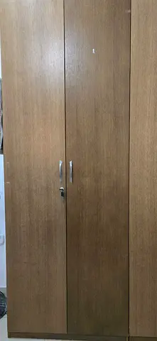 Two-door Wooden Wardrobe / Armoire in Good Condition