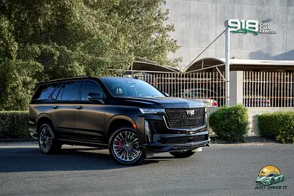 2023 Cadillac Escalade-V | GCC | 42,000 KM | Full Matte PPF | Warranty  Service Until 2030