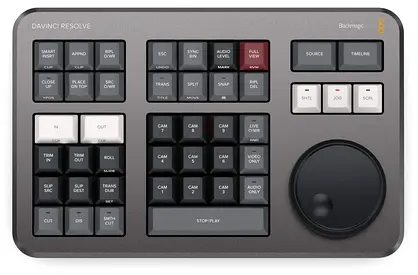Blackmagic Design DaVinci Resolve Speed Editor with Davinci Resolve Studio Software (Activation Code