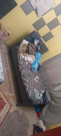 Used single bed with mattress and storage base - good condition