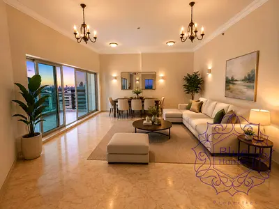 Chiller & Gas Free / Massive 1 BHK + Maid Room / 1475SQFt