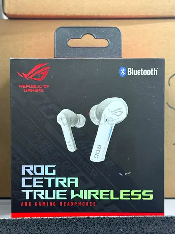 ASUS ROG Cetra True Wireless ANC Gaming Earbuds - White