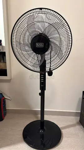 Black+Decker 16 Stand Fan | 3 Speeds | Adjustable Height | 5-Blade | Fully Working