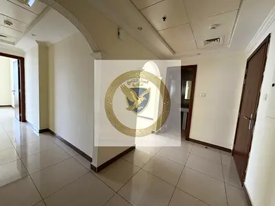 شقة غرفتين وصالة للإيجار السنوي في القاسمية الشارقة بلكونة وإطلالة مفتوحة جيم مجاني باركن مجاني 3 حمام وبرج عائلي مميز مع شهر مجاني وتشطيب ممتاز ومساح