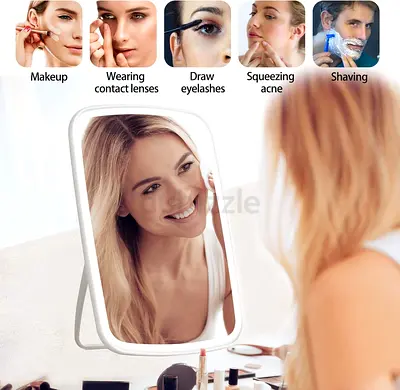 LED Lighted Vanity Mirror — Brand New, Touch Control - Touch Screen Makeup Mirror