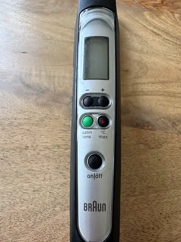 Braun Satin Hair Straightener - Used, Working