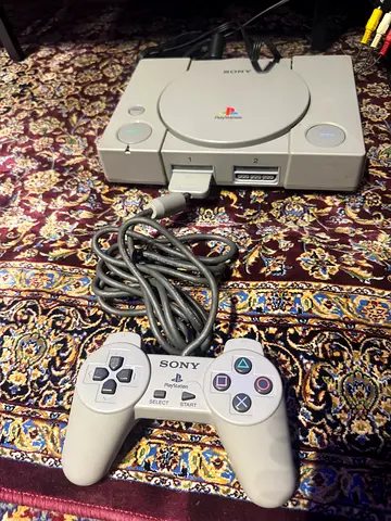Sony Playstation 1 PS1 Console FULL SET + Controller + Cables (working)