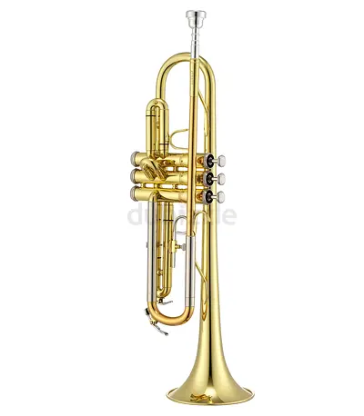 Jupiter Bb Trumpet JTR500 with 11.7 mm Bore, 123 mm Yellow Brass Bell - Lacquere - Brand New