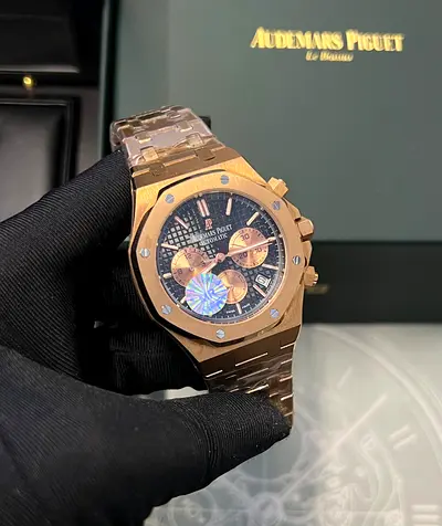 Audemars Piguet Royal Oak Chronograph Rose Gold Automatic Watch