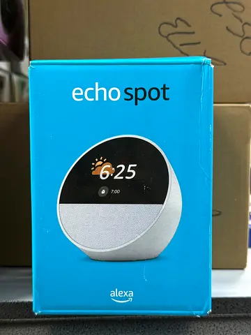 Amazon Echo Spot White - Blue - Black