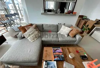West elm Eddy L shape sofa