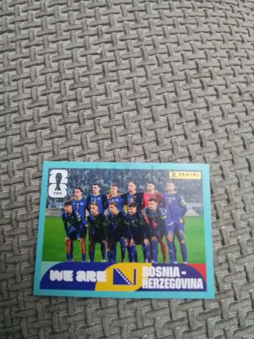 Wold cup sticker Bosnia team