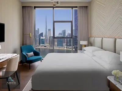 1 Bedroom Residence | Burj Khalifa & Canal View | Dubai