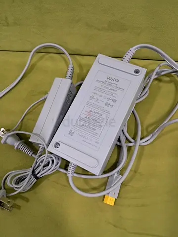 Original Nintendo Wii U AC Adapter and Power Cable - USA