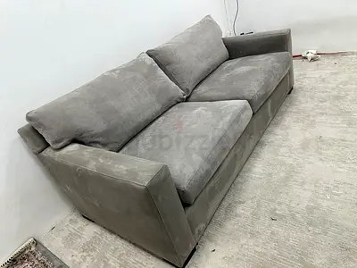 Still brand cratebarrel three seater sofa
