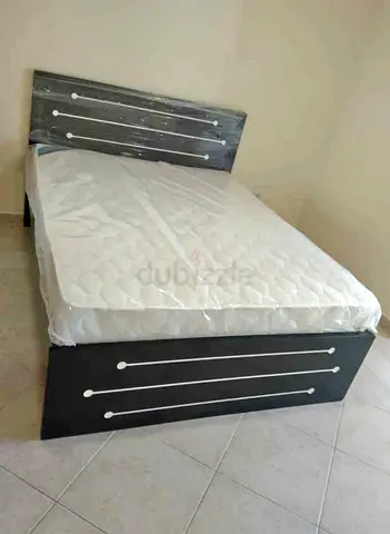 Brand New Queen Size Wooden Bed With Mattress