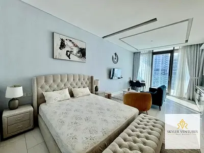 Furnished Studio | SLS Dubai | Balcony | Downtown & Sea View