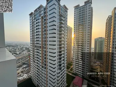 Partial Sea View - Spacious 2 Master Beds + Hall - Laurndryroom - Parking - Gym - Pool - Garden - Mosque - Direct On Corniche Ajman