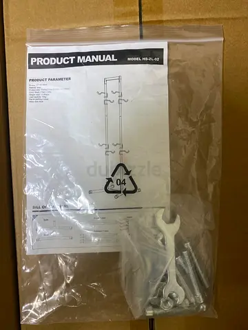 Brand New 4-Bike Freestanding Storage Rack – Original Box

Description:
Brand new 4-bike freestandin