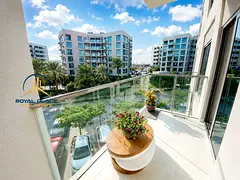 Furnished 1BR | MAG 515 | Balcony & Pool Access