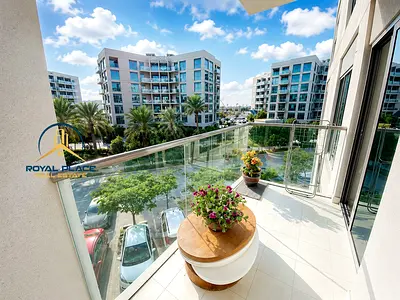 Furnished 1BR | MAG 515 | Balcony & Pool Access