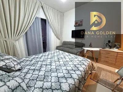 Luxury studio with parking and gym pool