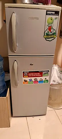 Geepas Double Door Refrigerator