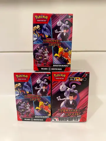 Pokemon DESTINED RIVAL booster pack bundle box