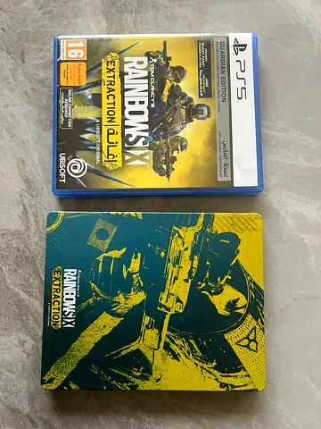 PS5 game - RainbowSixSeige + Steelbook