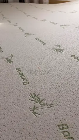 Comfortable Bamboo Memory Foam Mattress Topper - Good Condition