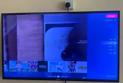 Nikai tv 55inch LED TV - Wall mounted, working condition smart tv