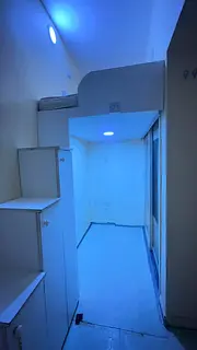 Partition for couple with independent balcony