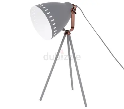 Metal Grey Modern Table Lamp 54 x 16