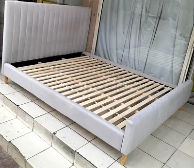 Queen size 160.200 bed frame same two pieces available for sale